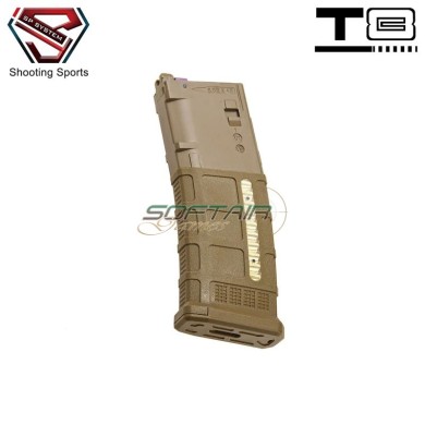 Gas Magazine FDE 35bb P30 for MWS M4 GBB T8 SP System (t8-p30w-fde)