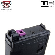 Gas Magazine BLACK 35bb P30 for MWS M4 GBB T8 SP System (t8-p30w-bk)