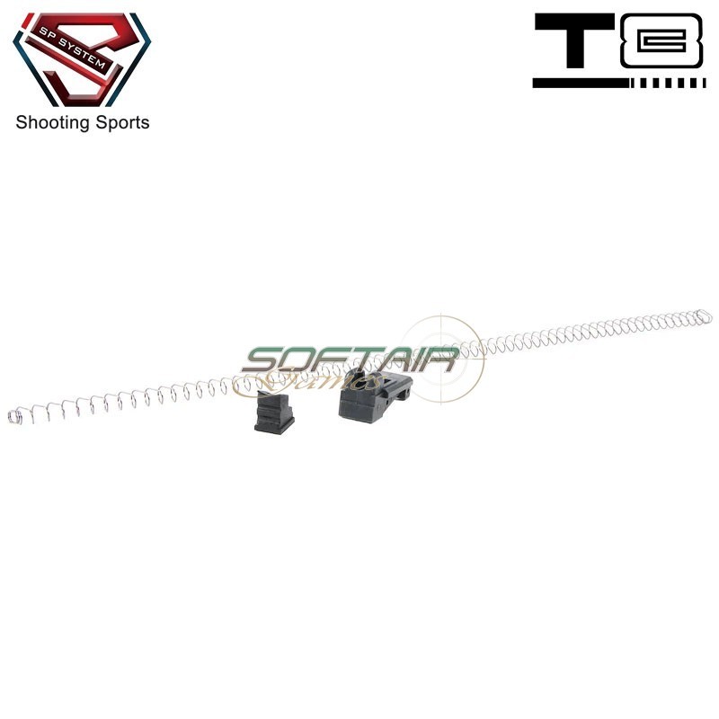 Enhanced Set spring and Gas Route 60° for MWS M4 GBB T8 SP System (t8-mws-ms-60)
