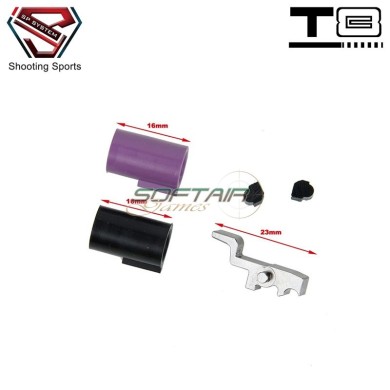 Flat Hop up Arms set for MWS M4 GBB T8 SP System (t8-ha-sp)