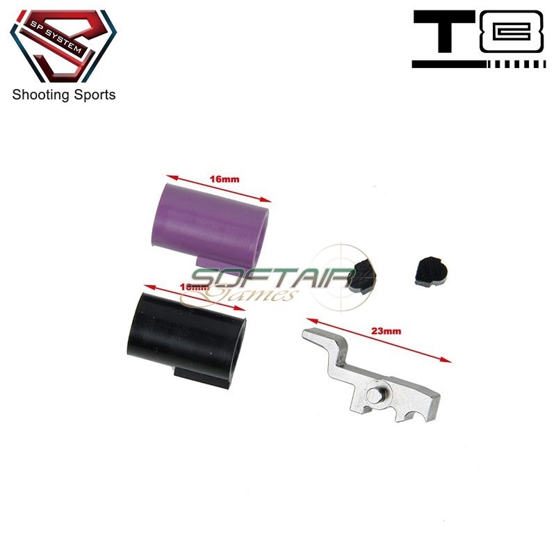 Flat Hop up Arms set for MWS M4 GBB T8 SP System (t8-ha-sp)