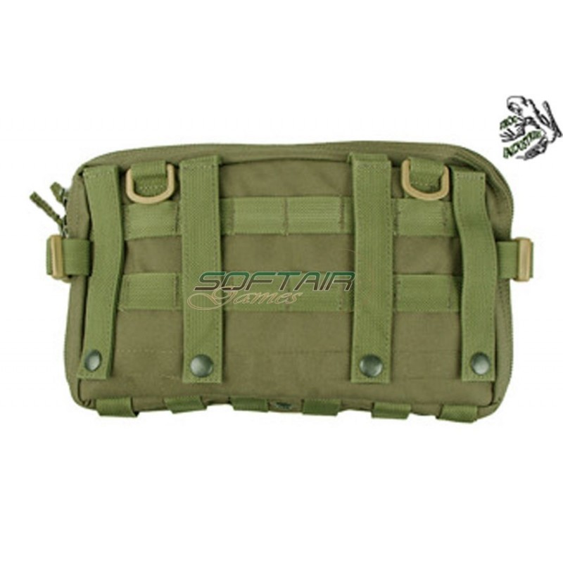 Tasca Utility Flat Square Style Green Frog Industries (fi-118-od)