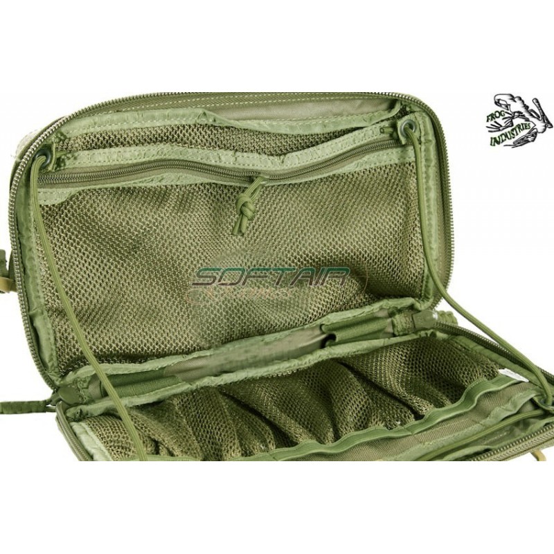 Tasca Utility Flat Square Style Green Frog Industries (fi-118-od)