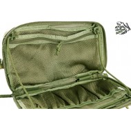 Utility Pouch Flat Square Style Green Frog Industries (fi-118-od)