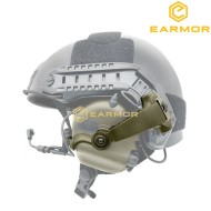 Helmet adapter FOLIAGE GREEN Tactical arm M16C for M32H Earmor (ea-m16c-fg)