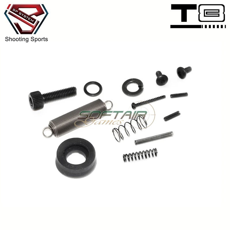 Bolt Carrier Accessories Set for MWS M4 GBB T8 SP System (t8-bc-as)