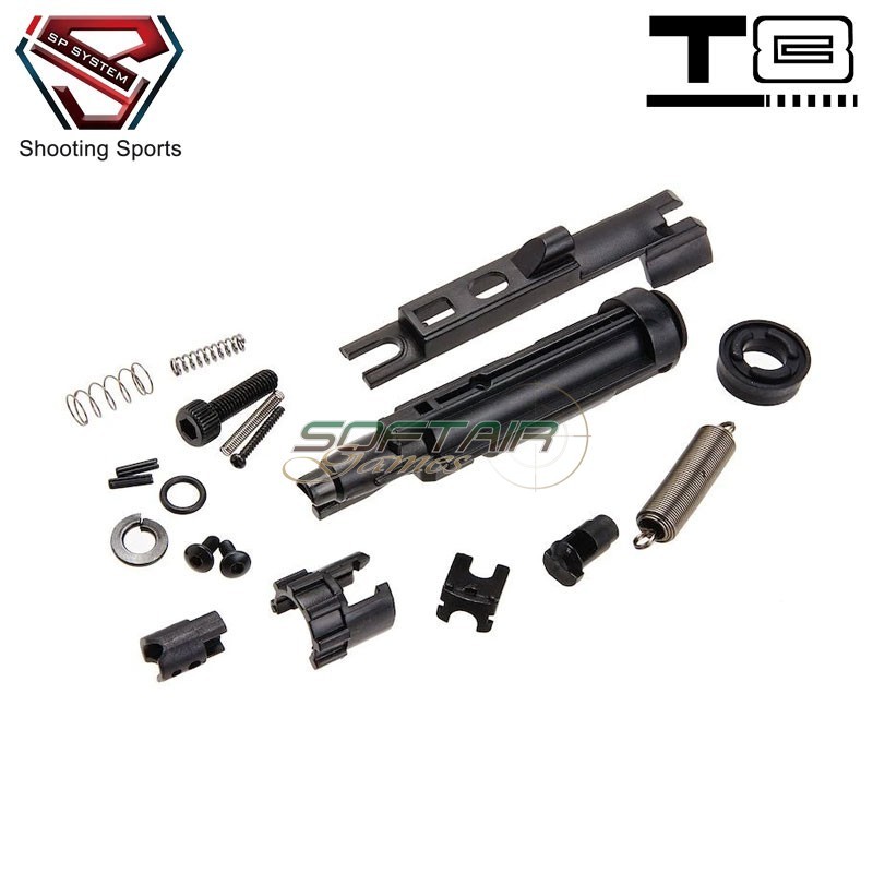 Set completo Spingipallino rinforzato per MWS M4 GBB T8 SP System (t8-en-fs)