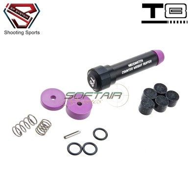 MWS Mix & Match Counter Weight Buffer Set per MWS M4 GBB T8 SP System (t8-mm-bf2)