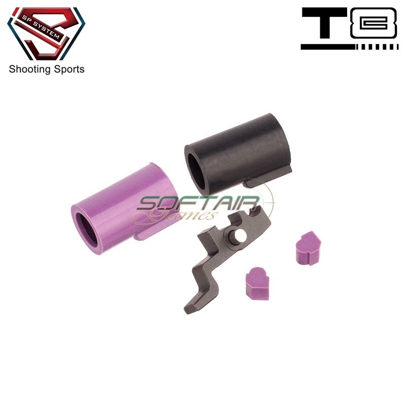 Flat Hop up Arms set V2 for SP System MWS T8 SP System (t8-ha-sp2)