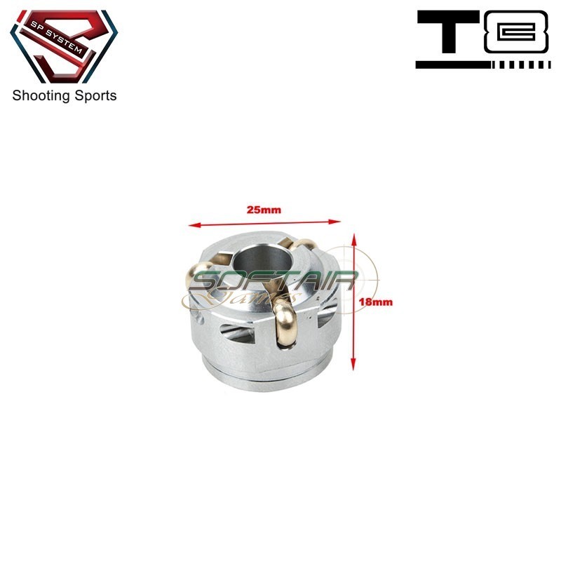 Buffer Roller Head for MWS M4 GBB T8 SP System (t8-brh-rst)