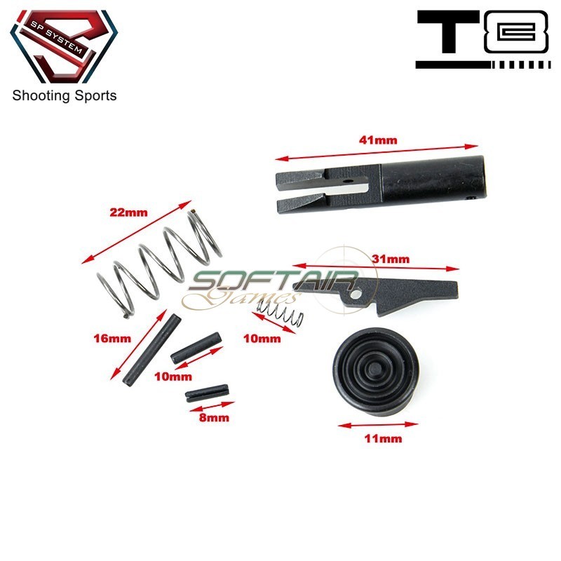 Forward Assist per MWS M4 GBB T8 SP System (t8-fa-m4)