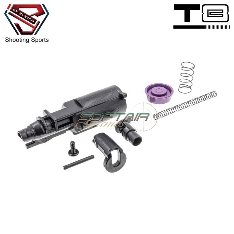 Nozzle Parts Set for G17 Marui T8 SP System (t8-gns-g)