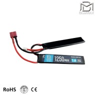 LiPo battery DEANS connector 7.4v X 1250mah 20c CQB type BlueMax-Power® (bmp-7.4x1250-ds-cqb) LiPo battery DEANS connector 7.4v X 1250mah 20c CQB type BlueMax-Power® (bmp-7.4x1250-ds-cqb)