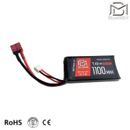 LiPo battery DEANS connector 7.4v X 1100mah 30c PEQ type BlueMax-Power® (bmp-7.4x1100-peq-ds) LiPo battery DEANS connector 7.4v X 1100mah 30c PEQ type BlueMax-Power® (bmp-7.4x1100-peq-ds)