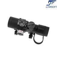 Dot Kobra 1x28 PK-A Ak Series SKS / SVD BLACK Weaver Version JJ Airsoft (ja-5006-bk)