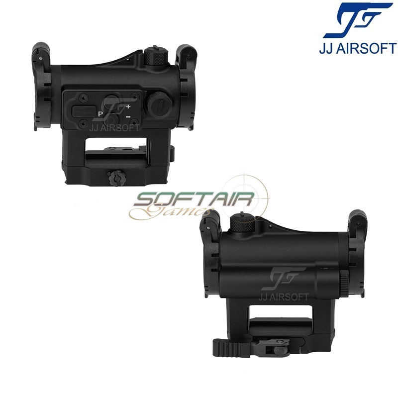 ZV-1 Red Dot con mount e rialzo BLACK JJ Airsoft (ja-5008-bk)