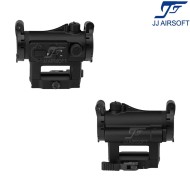 ZV-1 Red Dot with Low Mount and Riser BLACK JJ Airsoft (ja-5008-bk)