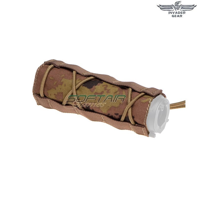 Cover per silenziatore 14cm VEGETATO Invader Gear (ig-34793-veg)