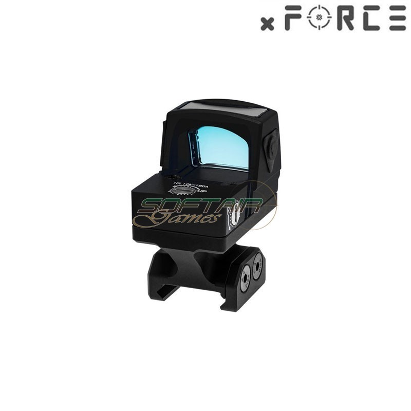 Sight SOLAR Power Mini Red Dot with SRW IB Mount BLACK xForce (xf-xr022blk)