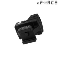 Sight SOLAR Power Mini Red Dot with Lightweight SRW IB Mount BLACK xForce (xf-xr023blk)