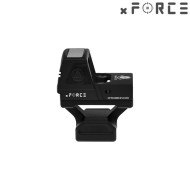 Sight SOLAR Power Mini Red Dot with Lightweight SRW IB Mount BLACK xForce (xf-xr023blk)