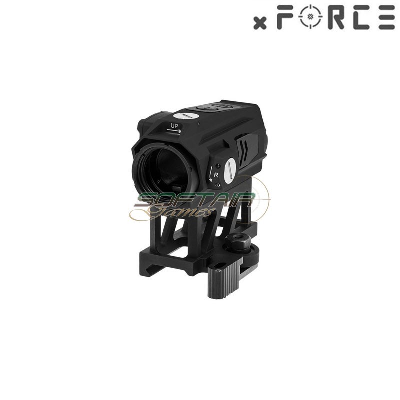 XTSW Red Dot Sight with QD Riser Mount BLACK xForce (xf-xr031blk)