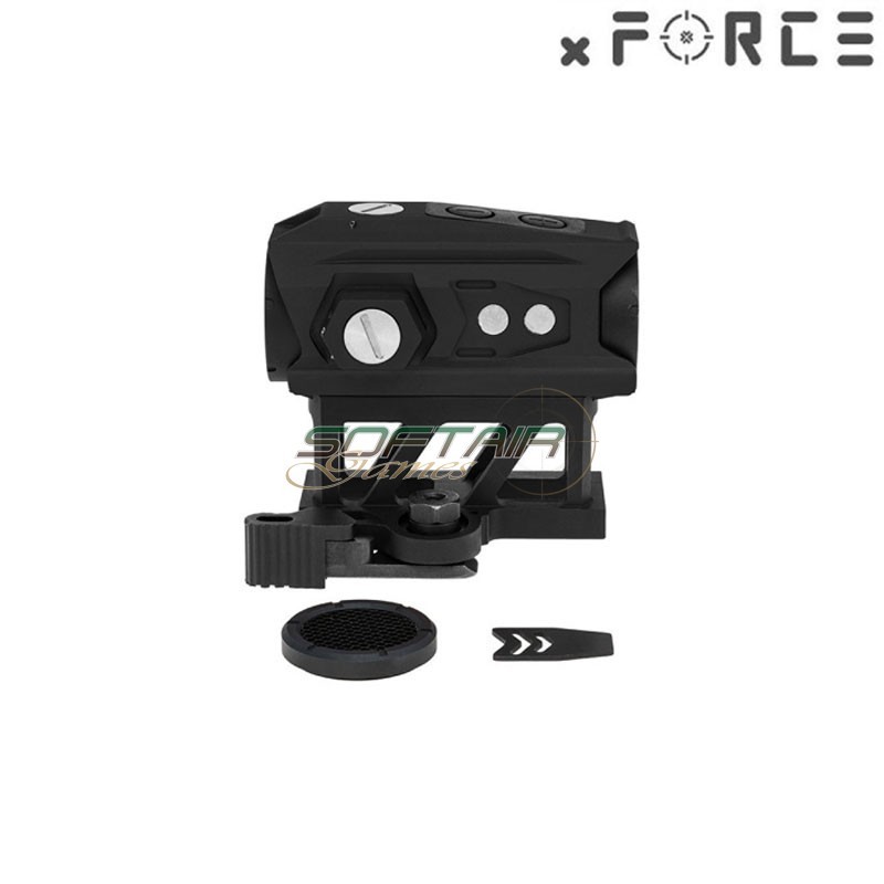 XTSW Red Dot Sight with QD Riser Mount BLACK xForce (xf-xr031blk)