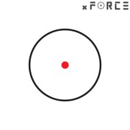 XTSW Red Dot con ELE Mount NERO xForce (xf-xr035blk)