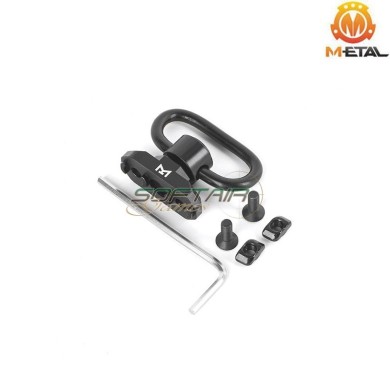 QD sling mount BLACK per LC e Keymod Metal® (me04020-bk)
