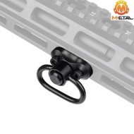 QD sling mount BLACK BM Style per LC e Keymod Metal® (me04021-bk-lo)