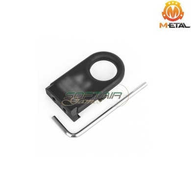 Anello porta cinghia A-1 per slitte 20mm BLACK Metal® (me04044-bk-lo)