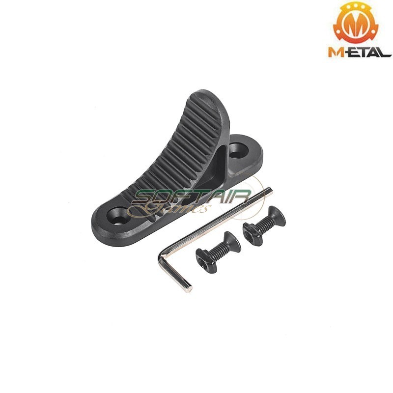 Hand-Stop Angled foregrip BLACK B5 Style LC & Keymod Metal® (me06092-bk-lo) Hand-Stop Angled foregrip BLACK B5 Style LC & Keymod Metal® (me06092-bk-lo)