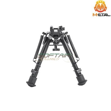 Harris Style Bipod BLACK for 20mm Weawer Metal® (me07003-bk)