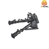 Bipiede Harris Style BLACK per 20mm Weawer Metal® (me07003-bk)