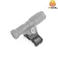 Offset Rail 1 O'Clock BLACK Dan. D. Style Metal® (me08031-bk-lo)