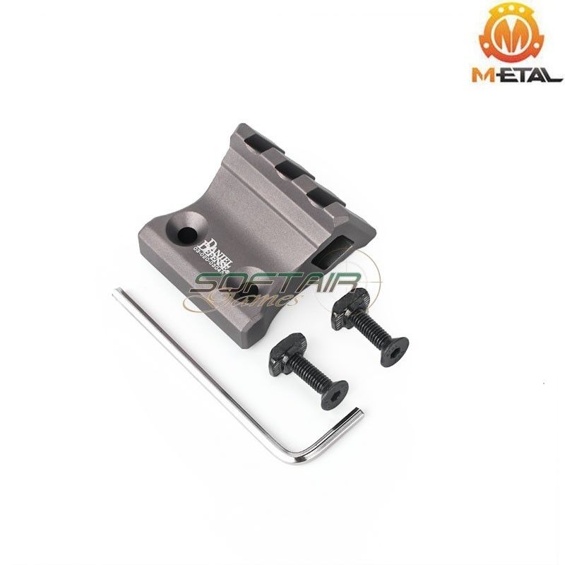 Offset Rail 1 O'Clock DARK EARTH Dan. D. Style LC & Keymod Metal® (me08032-de-lo)