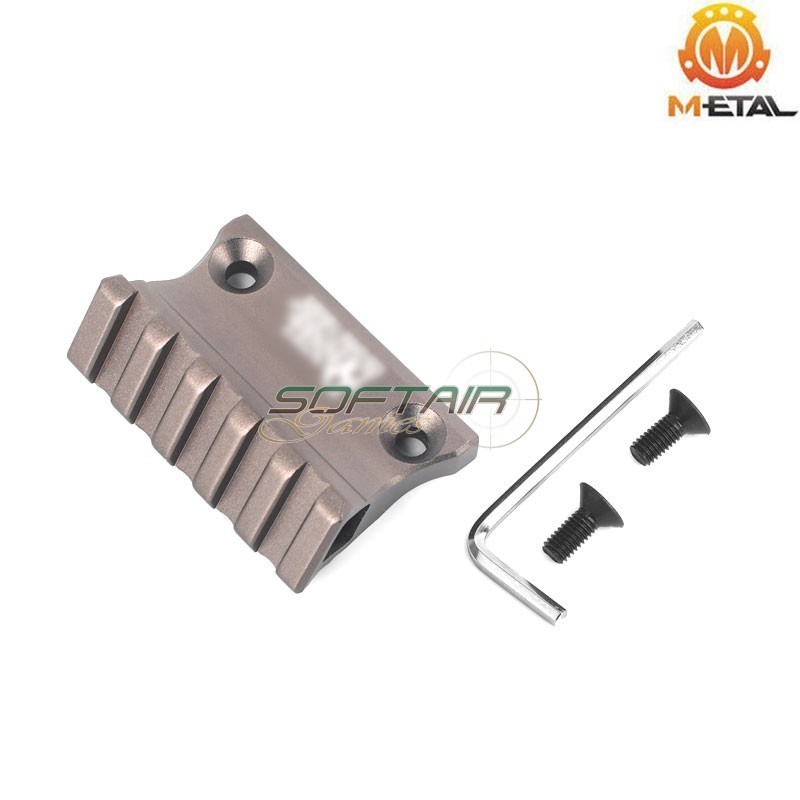 SMR Offset Rail 1 O'Clock DARK EARTH Dan. D. Style LC & Keymod Metal® (me08033-de-lo)