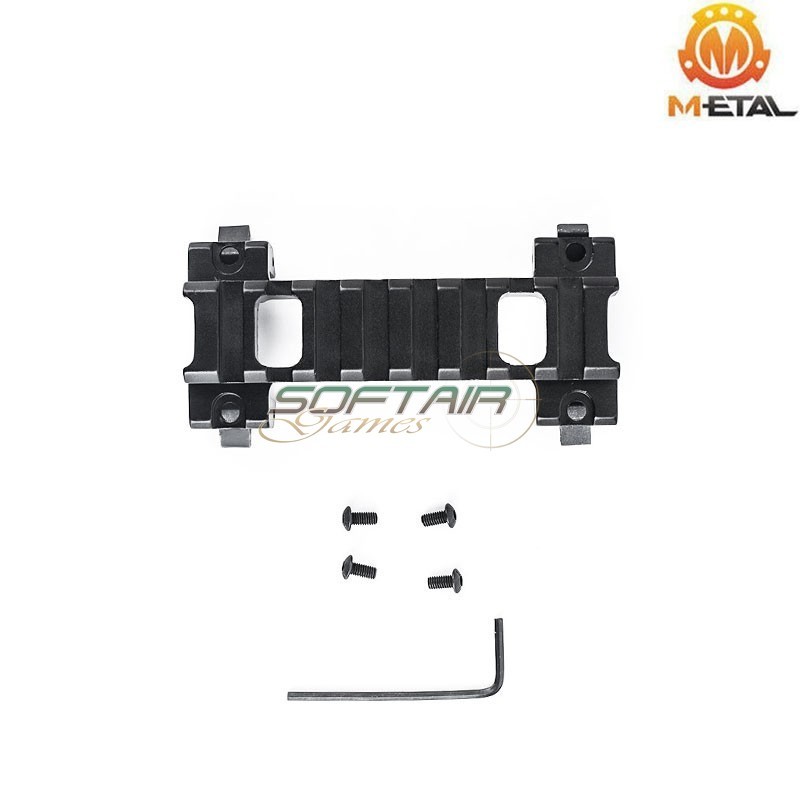 MP5 Rail Scope Mount BLACK Metal® (me09009-bk)