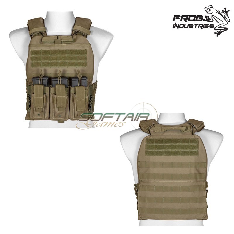 Tactical Vest Type 9039 Olive Drab Frog Industries® (fi-033050-od)
