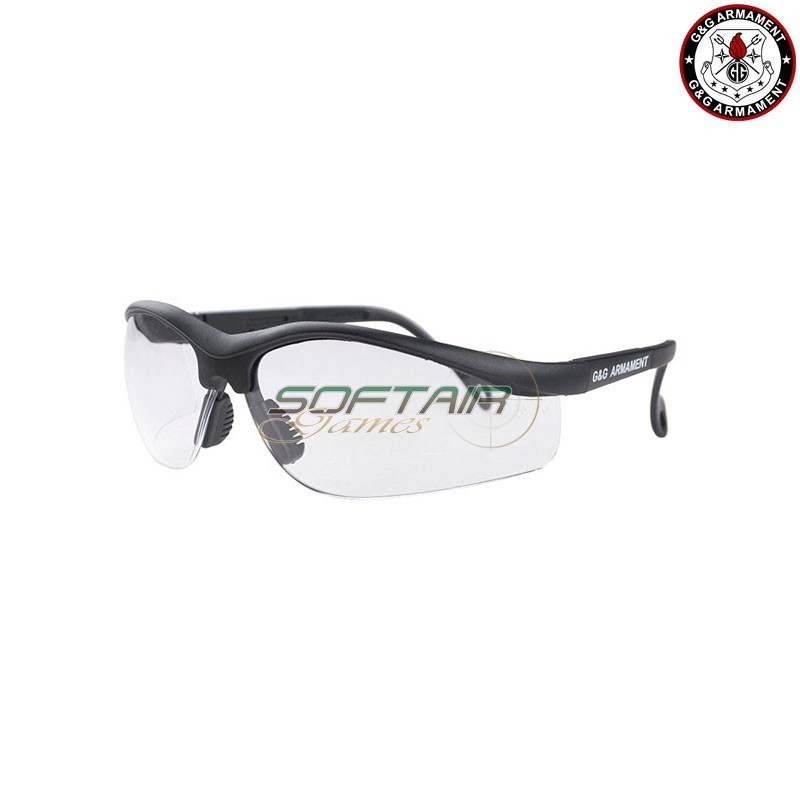 Eyewear BLACK Frame & CLEAR Lense G&G (gg-024819)