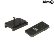 EXSight Type Mini Reflex Red Dot BLACK Aim-o (ao1007-bk)