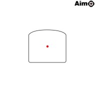 Red Dot RO P-2 Style BLACK Aim-o (ao6011-bk)