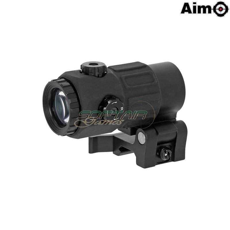 Magnifer 5x G45 BLACK Aim-o (ao5388-bk) Magnifer 5x G45 BLACK Aim-o (ao5388-bk)