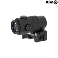 Magnifer 5x G45 BLACK Aim-o (ao5388-bk) Magnifer 5x G45 BLACK Aim-o (ao5388-bk)