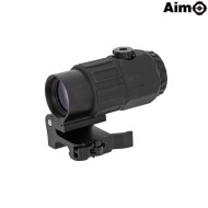 Magnifer 5x G45 BLACK Aim-o (ao5388-bk) Magnifer 5x G45 BLACK Aim-o (ao5388-bk)