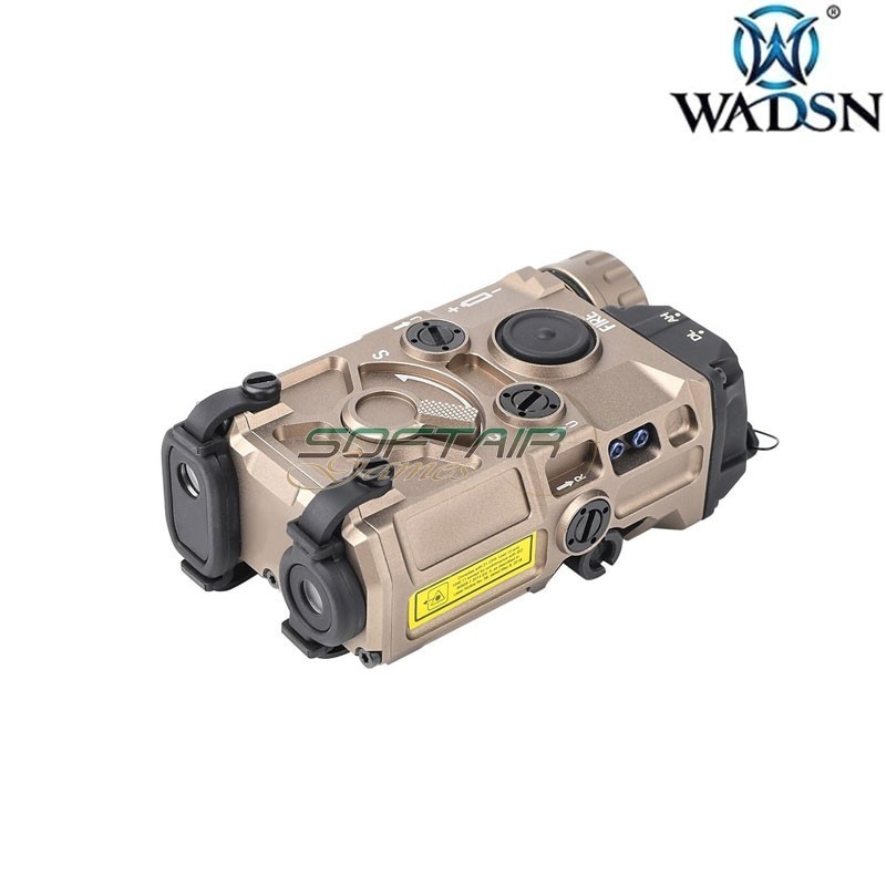 PEQ OGL Style DARK EARTH RED/IR Laser - Flashlight Wadsn (wd6081-t)