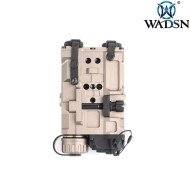 PEQ OGL Style DARK EARTH RED/IR Laser - Flashlight Wadsn (wd6081-t)