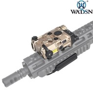 PEQ OGL Style DARK EARTH RED/IR Laser - Flashlight Wadsn (wd6081-t)