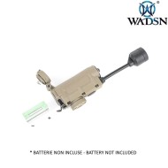 Torcia elmetto DARK EARTH LED/IR Flashlight Wadsn (wd05001-t)