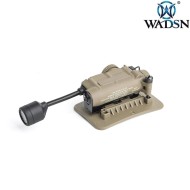 Helmet flashlight DARK EARTH LED/IR Flashlight Wadsn (wd05001-t)